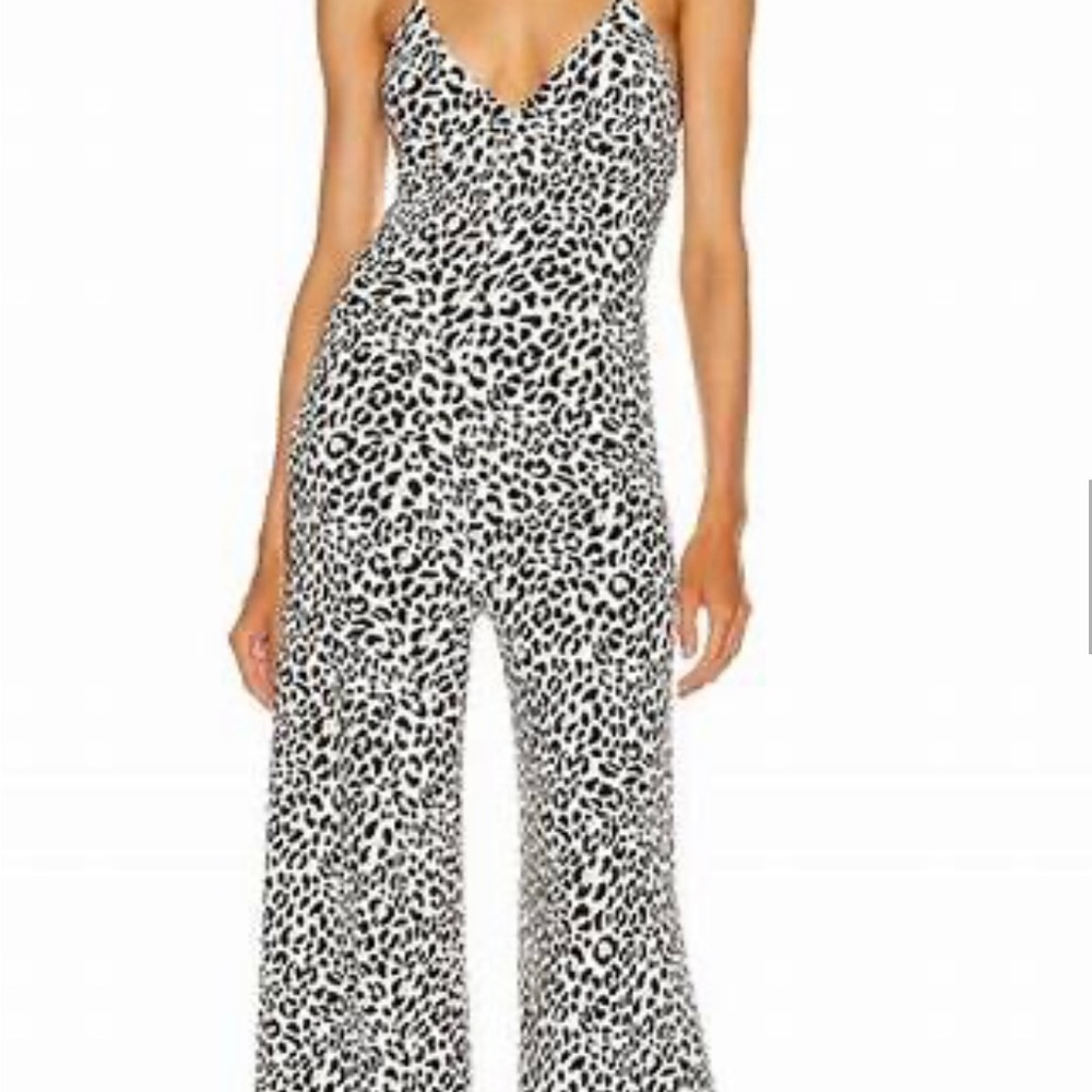 Leopard Print Jumpsuit
